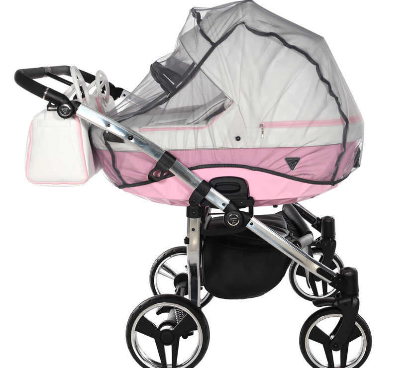 Poussette Double Junama Candy - Rose - Mode Bébé Claye