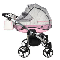 Poussette Double Junama Candy - Rose - Mode Bébé Claye