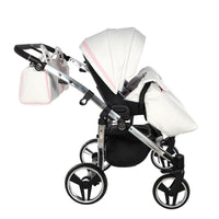 Poussette Double Junama Candy - Rose - Mode Bébé Claye