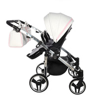 Poussette Double Junama Candy - Rose - Mode Bébé Claye