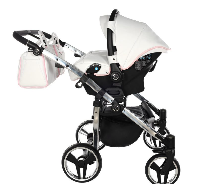 Poussette Double Junama Candy - Rose - Mode Bébé Claye