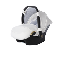 Poussette Double Slim Junama Fluo Individual - Blanc/Or - Mode Bébé Claye