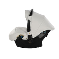 Poussette Double Slim Junama Fluo Individual - Blanc/Or - Mode Bébé Claye