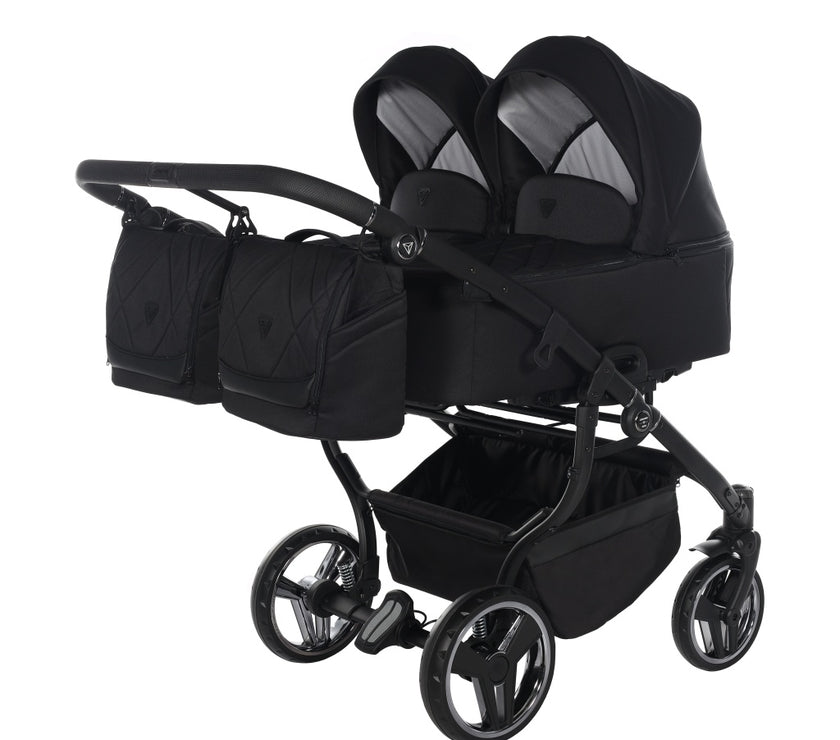 Poussette Double V3 - Noir - Mode Bébé Claye
