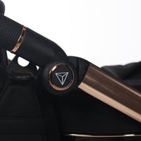 Poussette Junama Diamond S-Line - Noir/Or Rose - Mode Bébé Claye