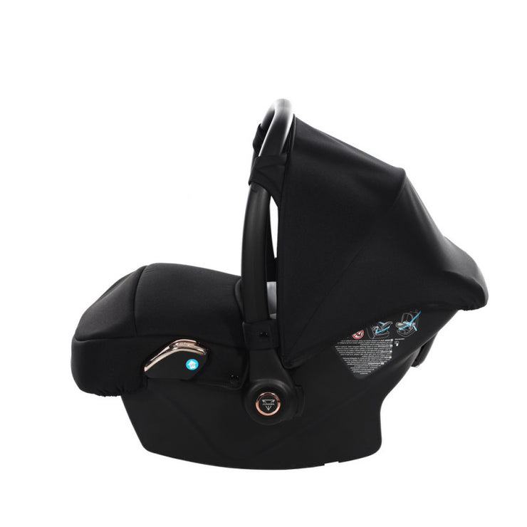Poussette Junama Diamond S-Line - Noir/Or Rose - Mode Bébé Claye