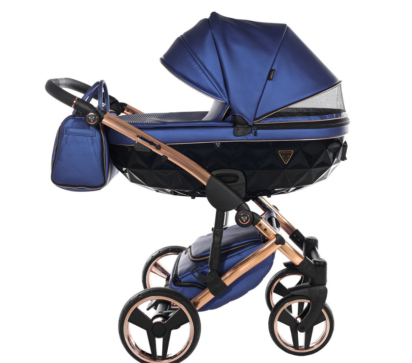 Poussette Junama Fluo Line - Bleu Marine - Mode Bébé Claye