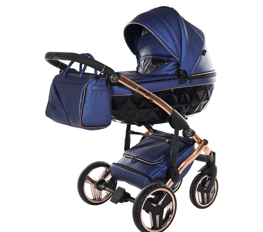 Poussette Junama Fluo Line - Bleu Marine - Mode Bébé Claye