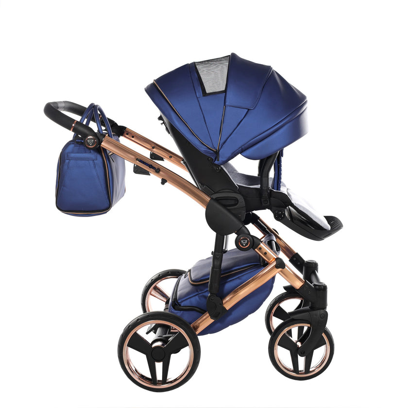 Poussette Junama Fluo Line - Bleu Marine - Mode Bébé Claye