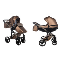 Poussette Junama Fluo Line - Bronze - Mode Bébé Claye
