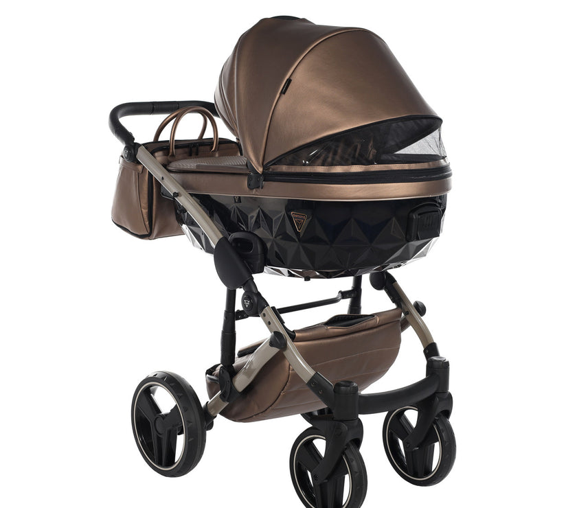 Poussette Junama Fluo Line - Bronze - Mode Bébé Claye