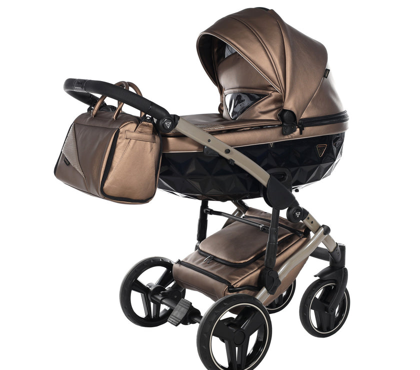 Poussette Junama Fluo Line - Bronze - Mode Bébé Claye