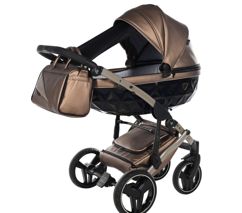 Poussette Junama Fluo Line - Bronze - Mode Bébé Claye