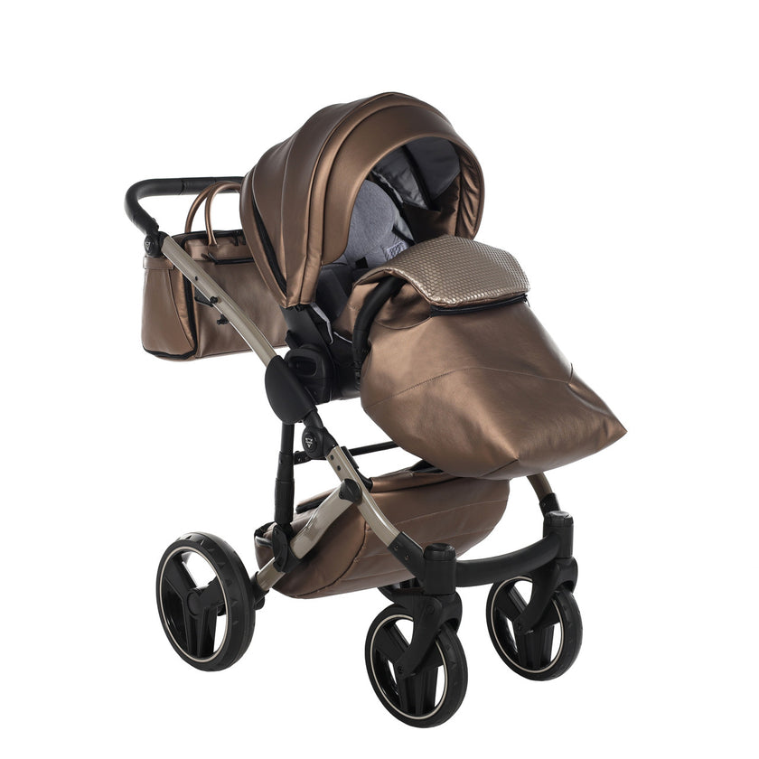 Poussette Junama Fluo Line - Bronze - Mode Bébé Claye