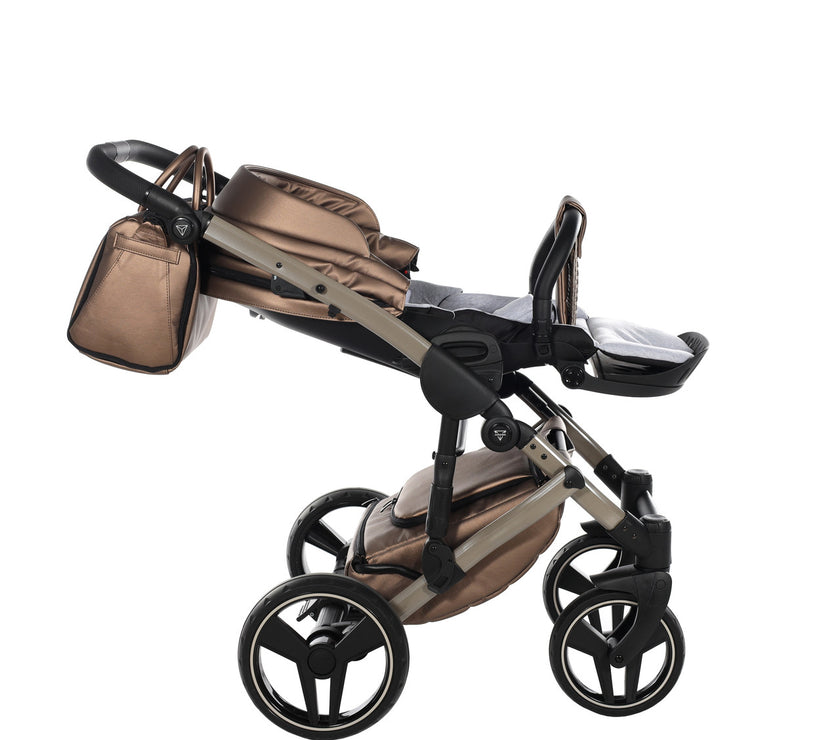 Poussette Junama Fluo Line - Bronze - Mode Bébé Claye