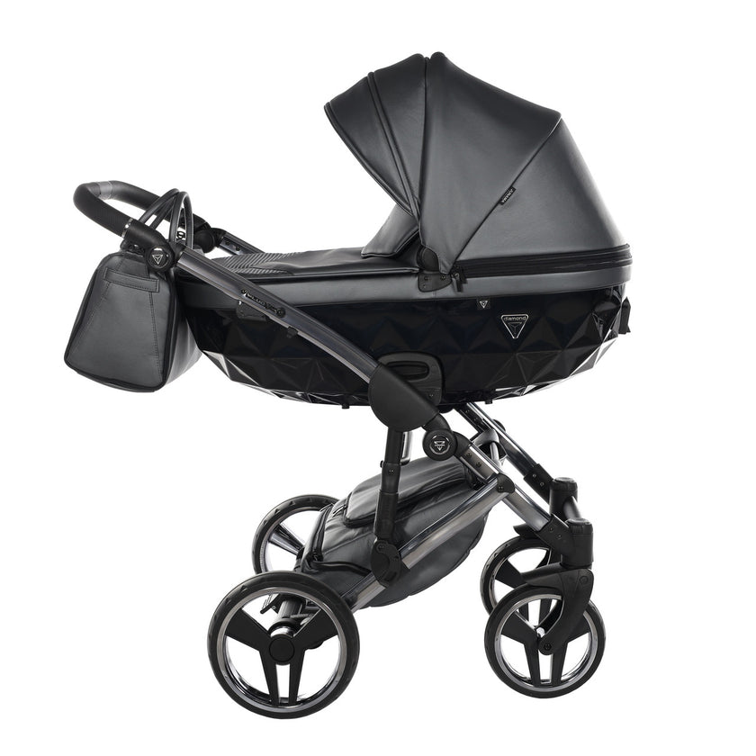 Poussette Junama Fluo Line - Gris - Mode Bébé Claye