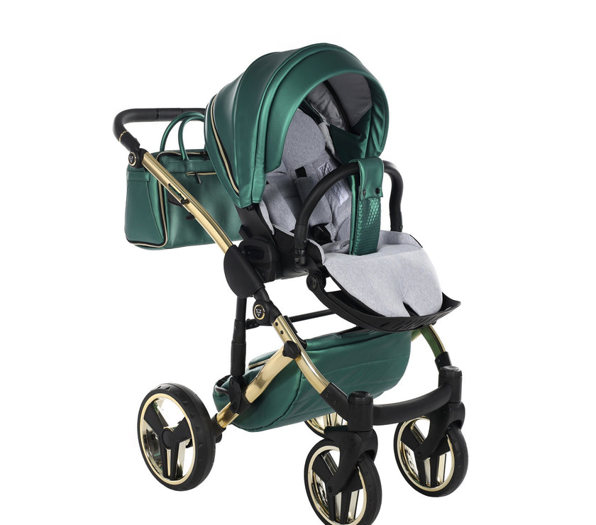 Poussette Junama Fluo Line - Vert - Mode Bébé Claye