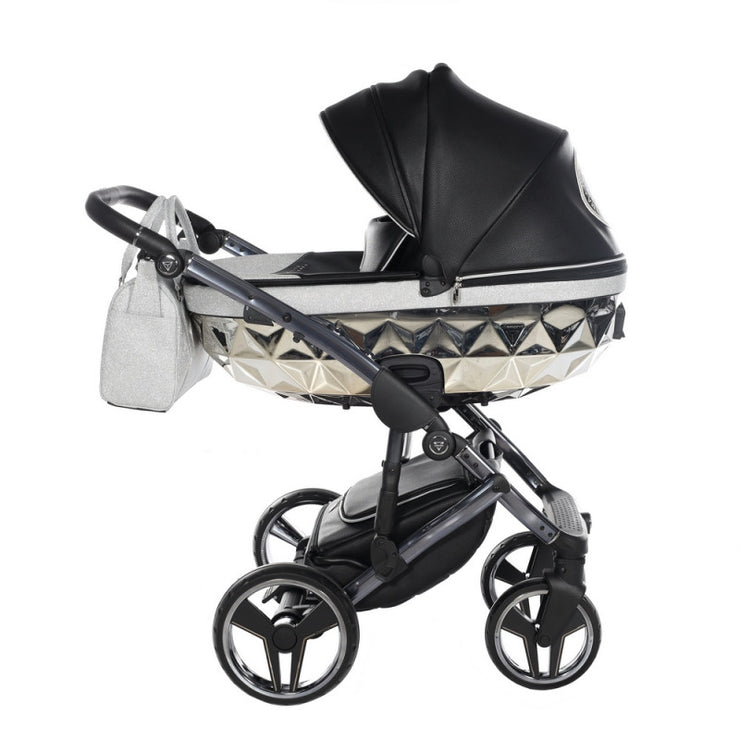 Poussette Junama Handcraft Glitter - Noir - Mode Bébé Claye