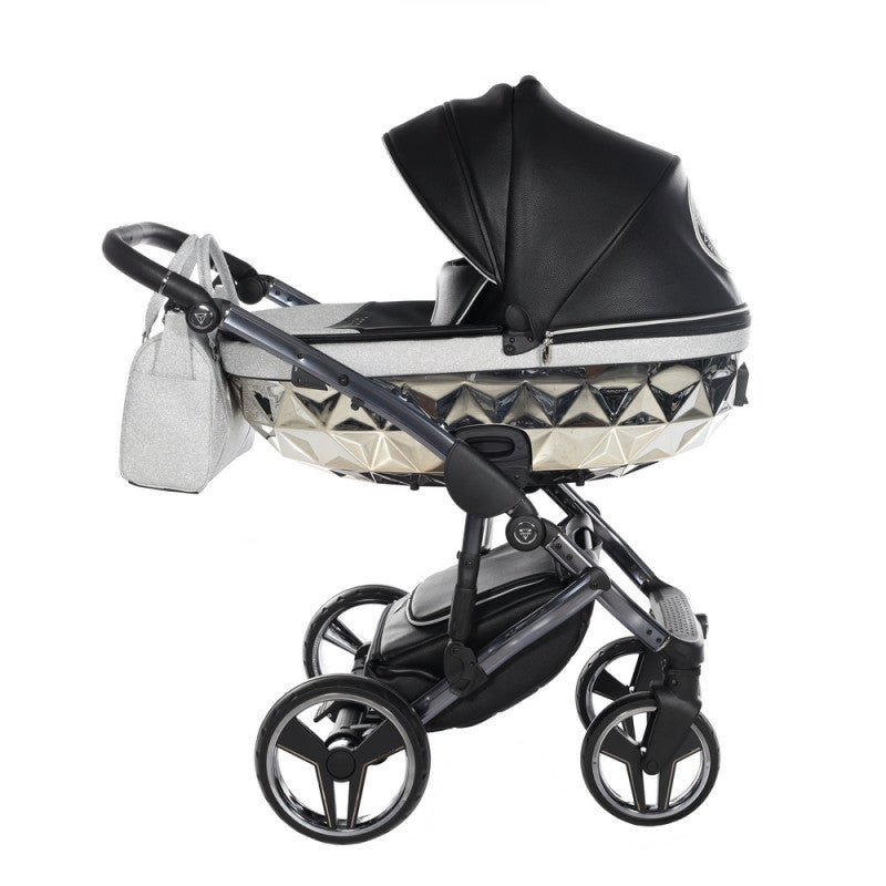 Poussette Junama Handcraft Glitter - Noir - Mode Bébé Claye