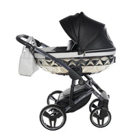Poussette Junama Handcraft Glitter - Noir - Mode Bébé Claye