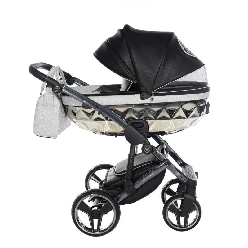 Poussette Junama Handcraft Glitter - Noir - Mode Bébé Claye