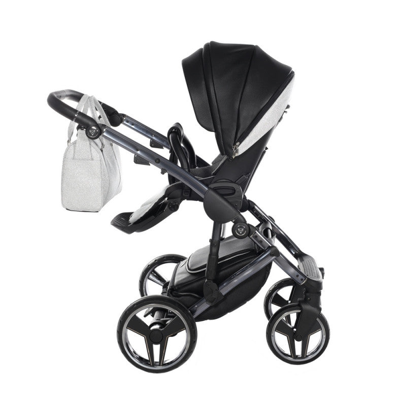 Poussette Junama Handcraft Glitter - Noir - Mode Bébé Claye