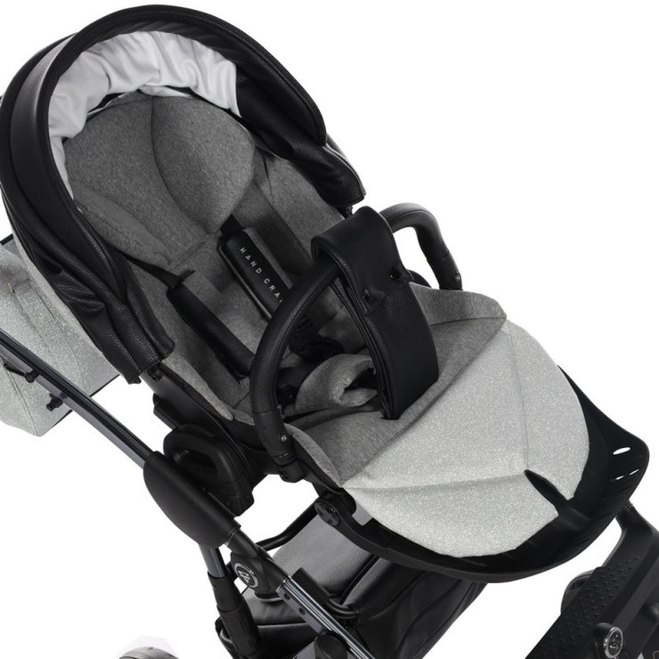 Poussette Junama Handcraft Glitter - Noir - Mode Bébé Claye