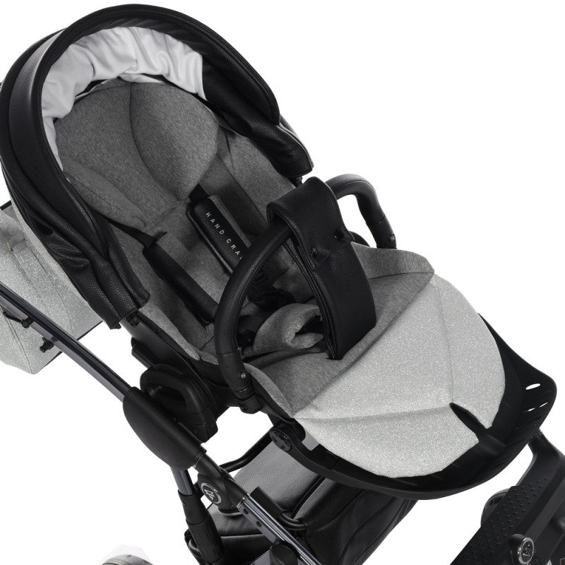 Poussette Junama Handcraft Glitter - Noir - Mode Bébé Claye