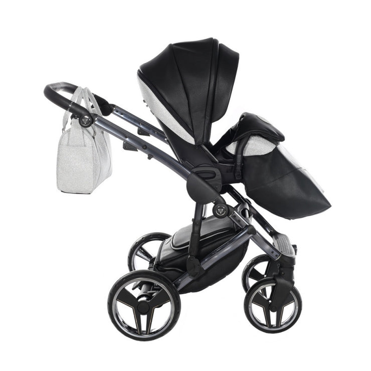 Poussette Junama Handcraft Glitter - Noir - Mode Bébé Claye