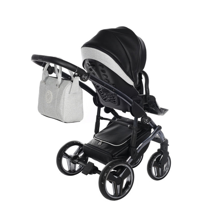 Poussette Junama Handcraft Glitter - Noir - Mode Bébé Claye