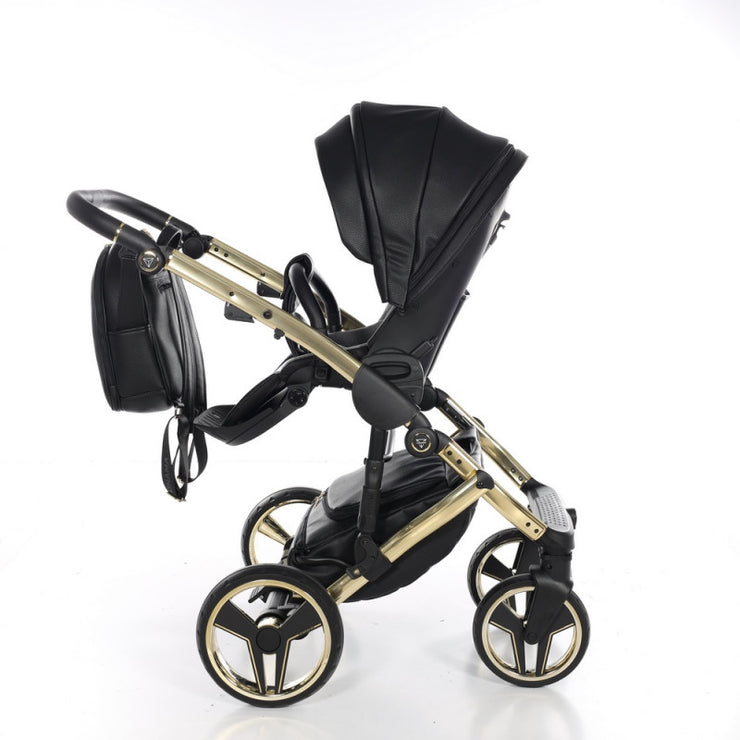 Poussette Junama Handcraft - Noir/Or - Mode Bébé Claye