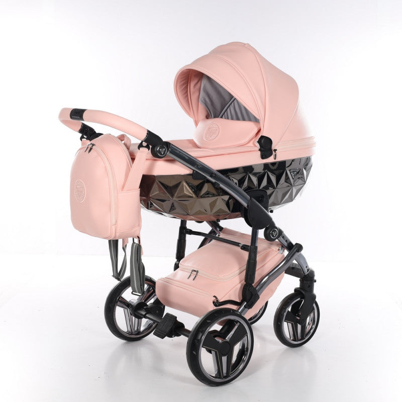 Poussette Junama Handcraft - Saumon - Mode Bébé Claye