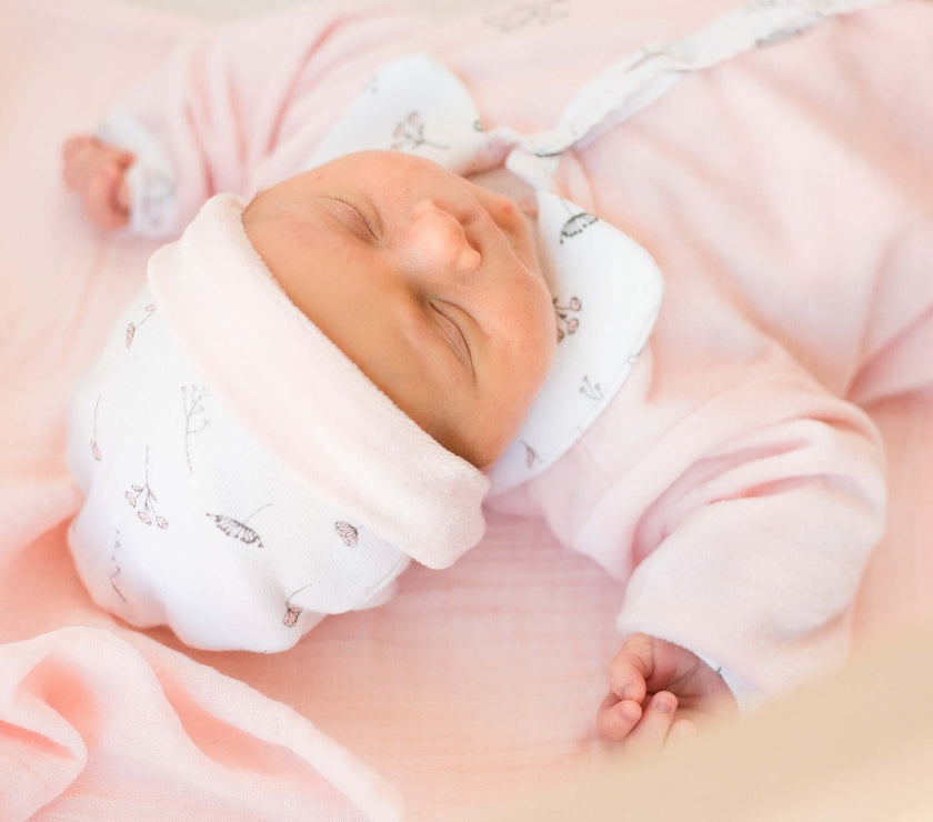 6-piece birth kit - Flowers 1 month