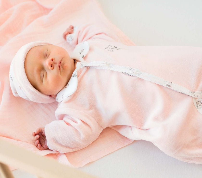 6-piece birth kit - Flowers 1 month