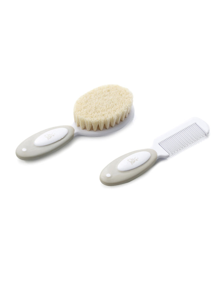 Natural Brush And Comb Set