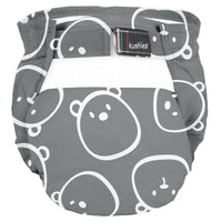 Kushies Lot de 5 couches lavables Ultra-Lite Bébé (2-4kg) - Ourson - Mode Bébé Claye