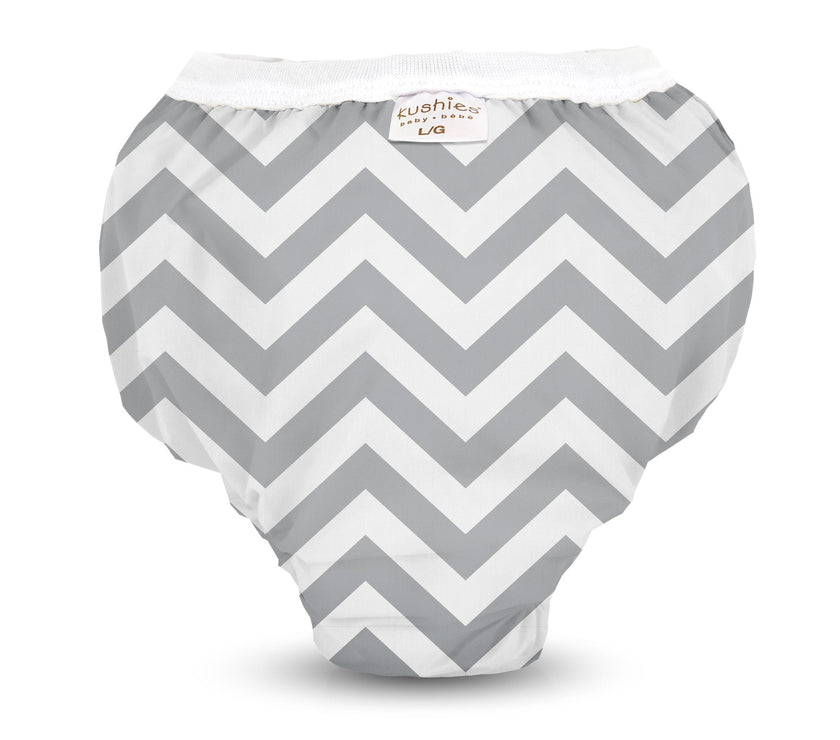 Culotte d'Apprentissage Imperméable en Taffetas - Chevrons - Mode Bébé Claye