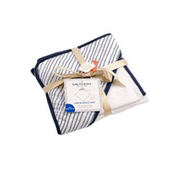 Cape de bain 75x75 + gant Baby Sailor - Mode Bébé Claye