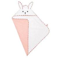 CAPE DE BAIN LAPIN COQUELICOT