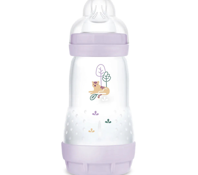 Biberon Anti Colique 260ml 2+ mois Lilas - Mode Bébé Claye