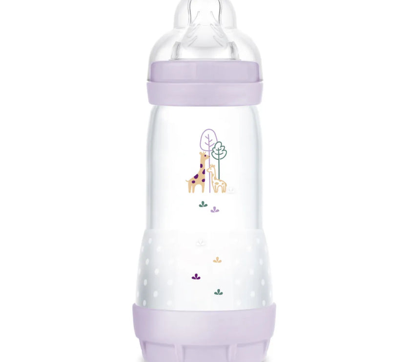 Biberon Anti Colique 320ml 4+ mois Lilas - Mode Bébé Claye