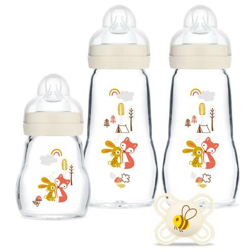 Coffret Biberons Verre 0+ - Mode Bébé Claye