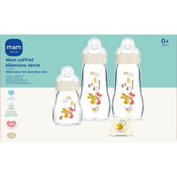 Coffret Biberons Verre 0+ - Mode Bébé Claye