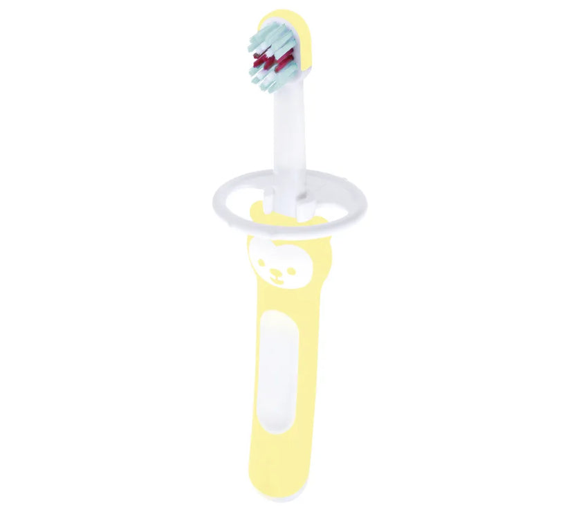 Ma première brosse à dents jaune - Mode Bébé Claye