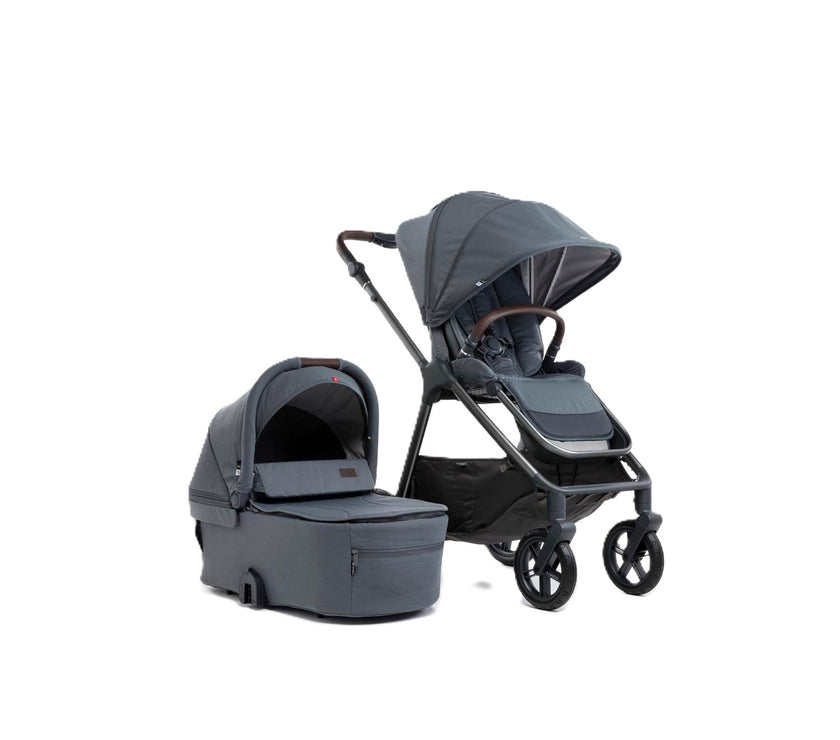 MAST SWISS DESIGN Poussette Duo M.5X - Volcanic Ash - Mode Bébé Claye