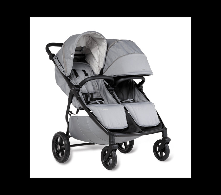 Poussette double M.Twin x Roues Tout-Terrain - KOALA - Mode Bébé Claye