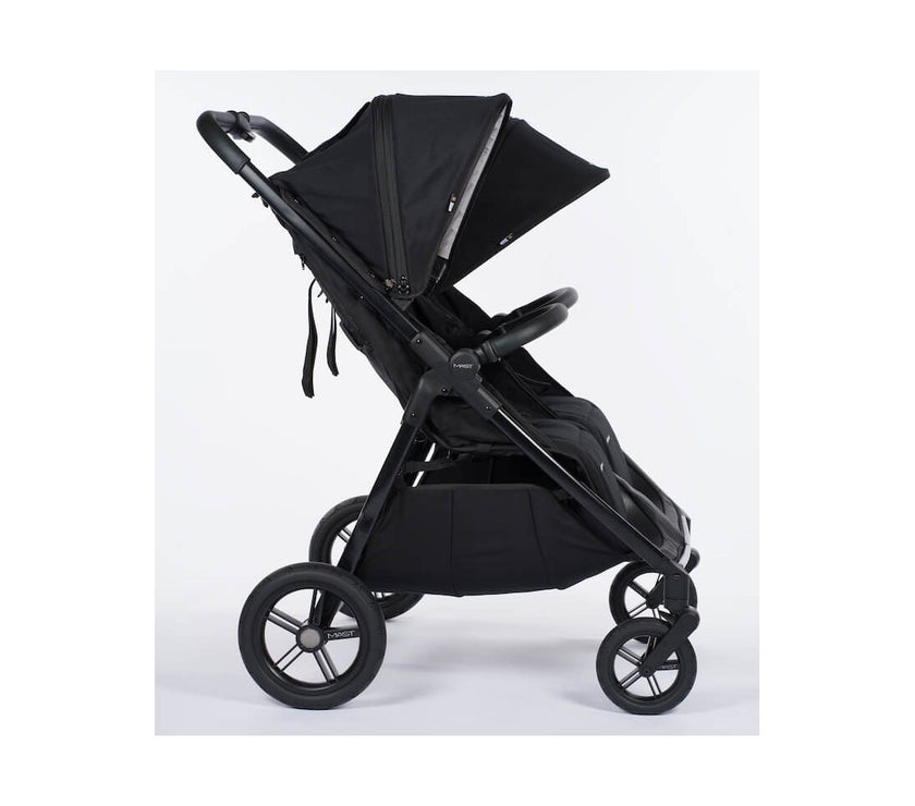 Poussette double M.Twin x Roues Tout-Terrain - ONYX - Mode Bébé Claye