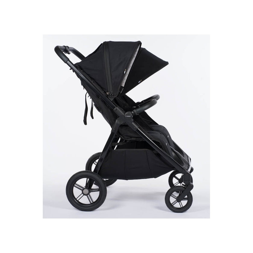 Poussette double M.Twin x Roues Tout-Terrain - ONYX - Mode Bébé Claye