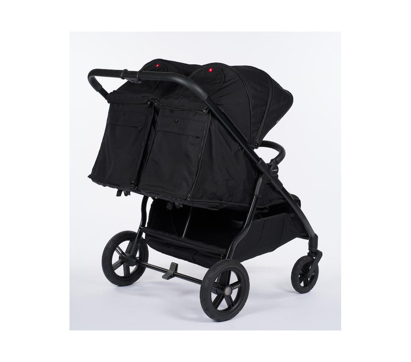Poussette double M.Twin x Roues Tout-Terrain - ONYX - Mode Bébé Claye