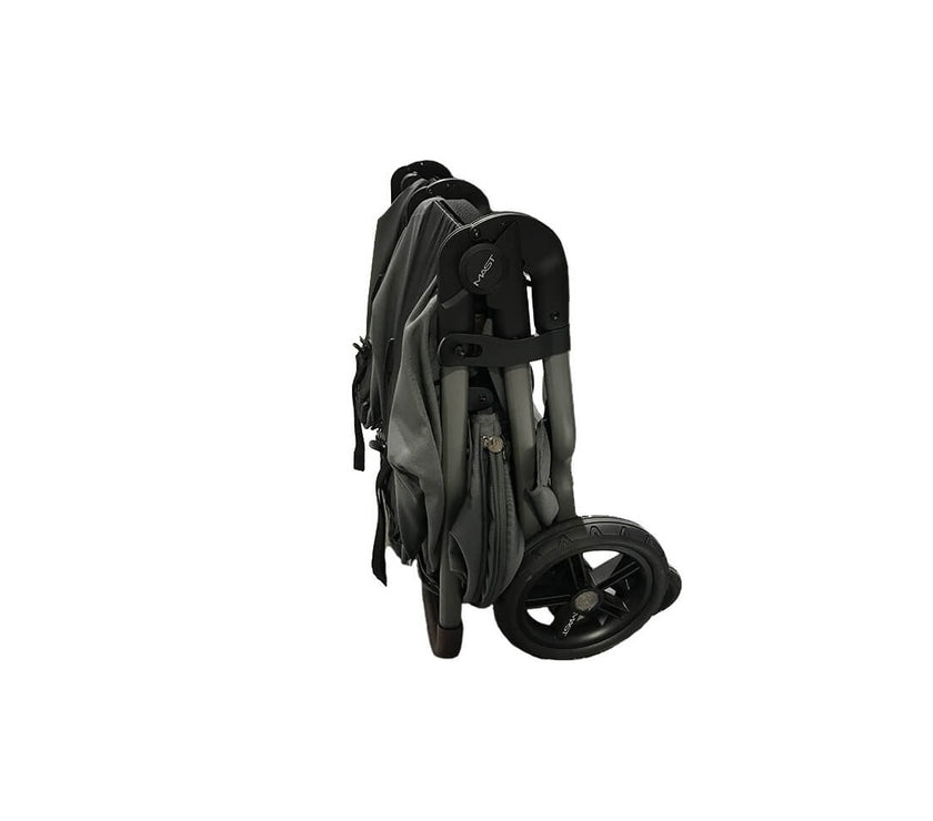 Poussette double M.Twin x Roues Tout-Terrain - ONYX - Mode Bébé Claye
